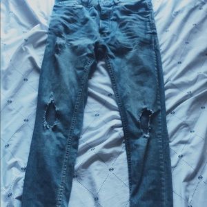 Men’s Ripped Skinny Jeans